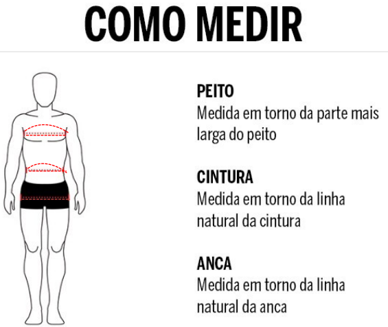 Tamanhos